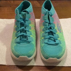 Sketchers multi color high tops